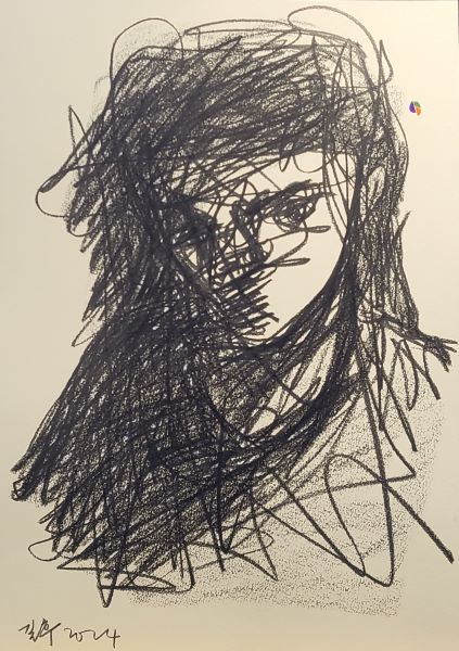 [2024] Untitled, Graphite on paper, Size Unknown